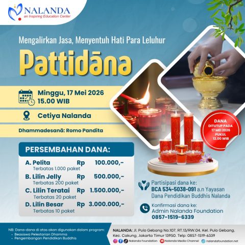 Puja Bakti Pattidana 17 Mei 2026